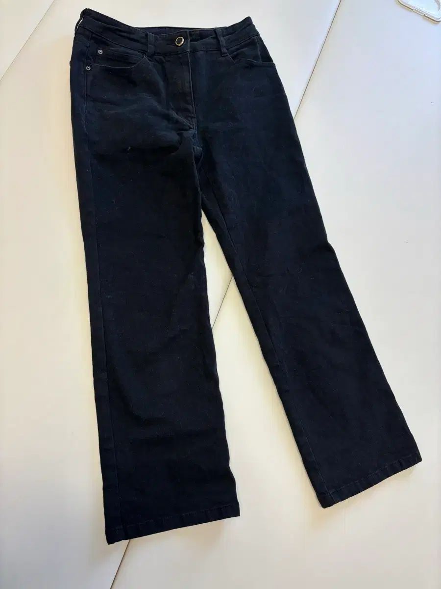 SJSJ エスジェイ 22年 ブラックジーン パンツ ズボン ゲストルック オールドマネールック 出勤ルック