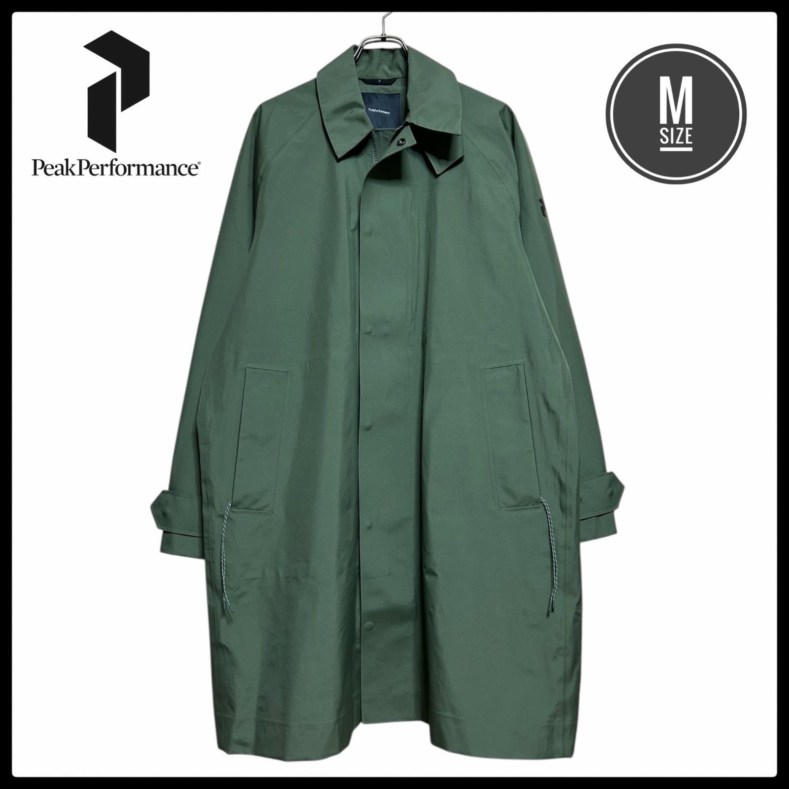 Peak Performance ピークパフォーマンス GORE TEX 3 L コート M カーキ 23 AW