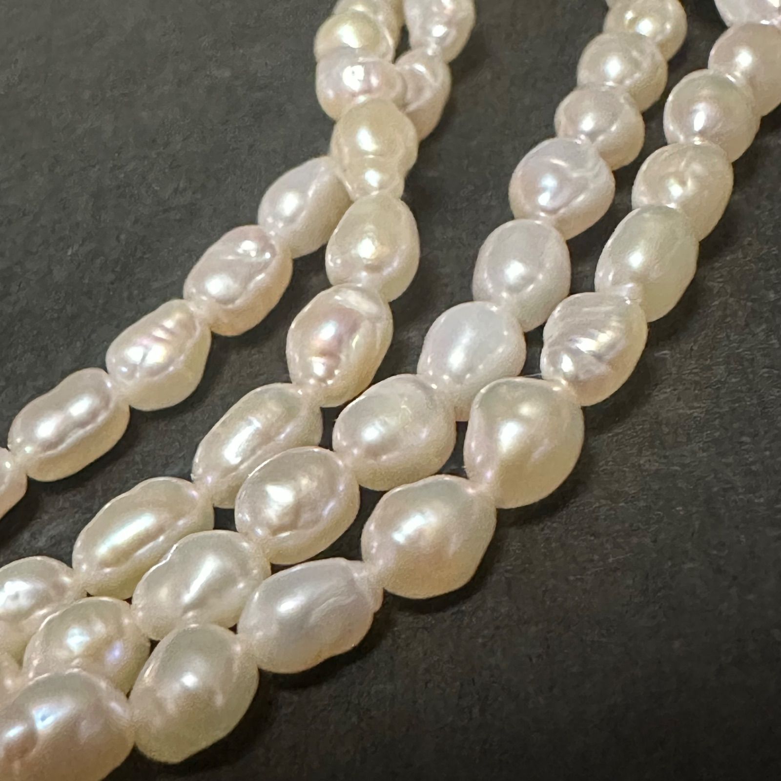 田崎真珠 TASAKI 淡水パールネックレス 極美品 タサキ TASAKI 田崎 田崎真珠 ネックレス 淡水パール2連
