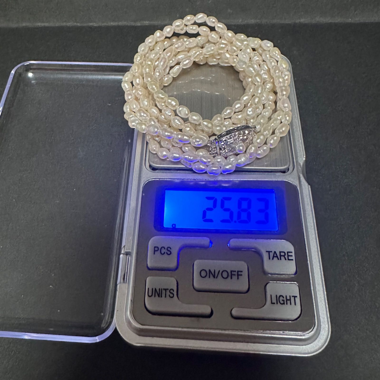 極美品 タサキ TASAKI 田崎 田崎真珠 ネックレス 淡水パール2連