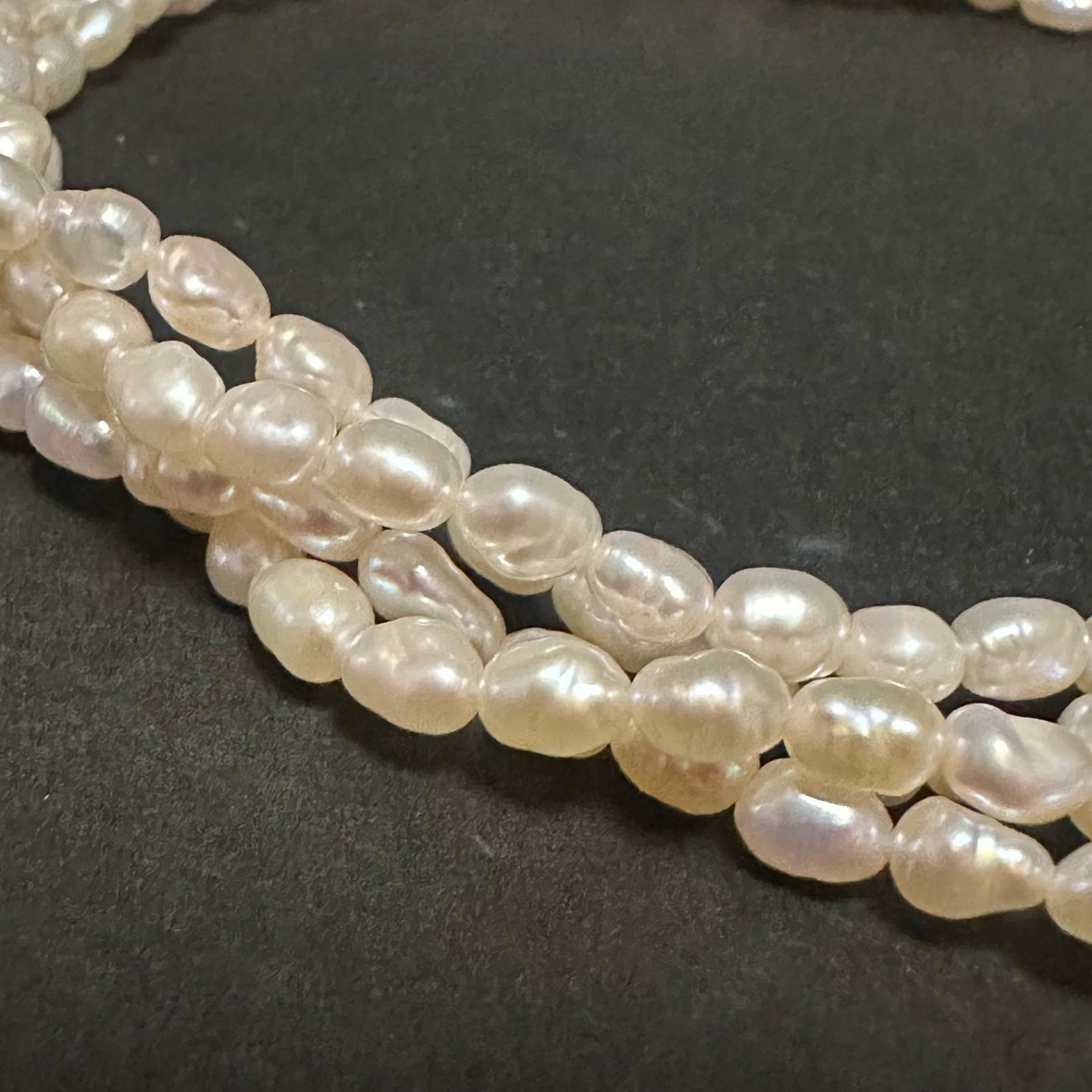 極美品 タサキ TASAKI 田崎 田崎真珠 ネックレス 淡水パール2連