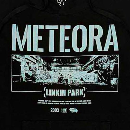 LINKIN PARK Pullover Hoodie Meteora Wall Art プルオーバー パーカー