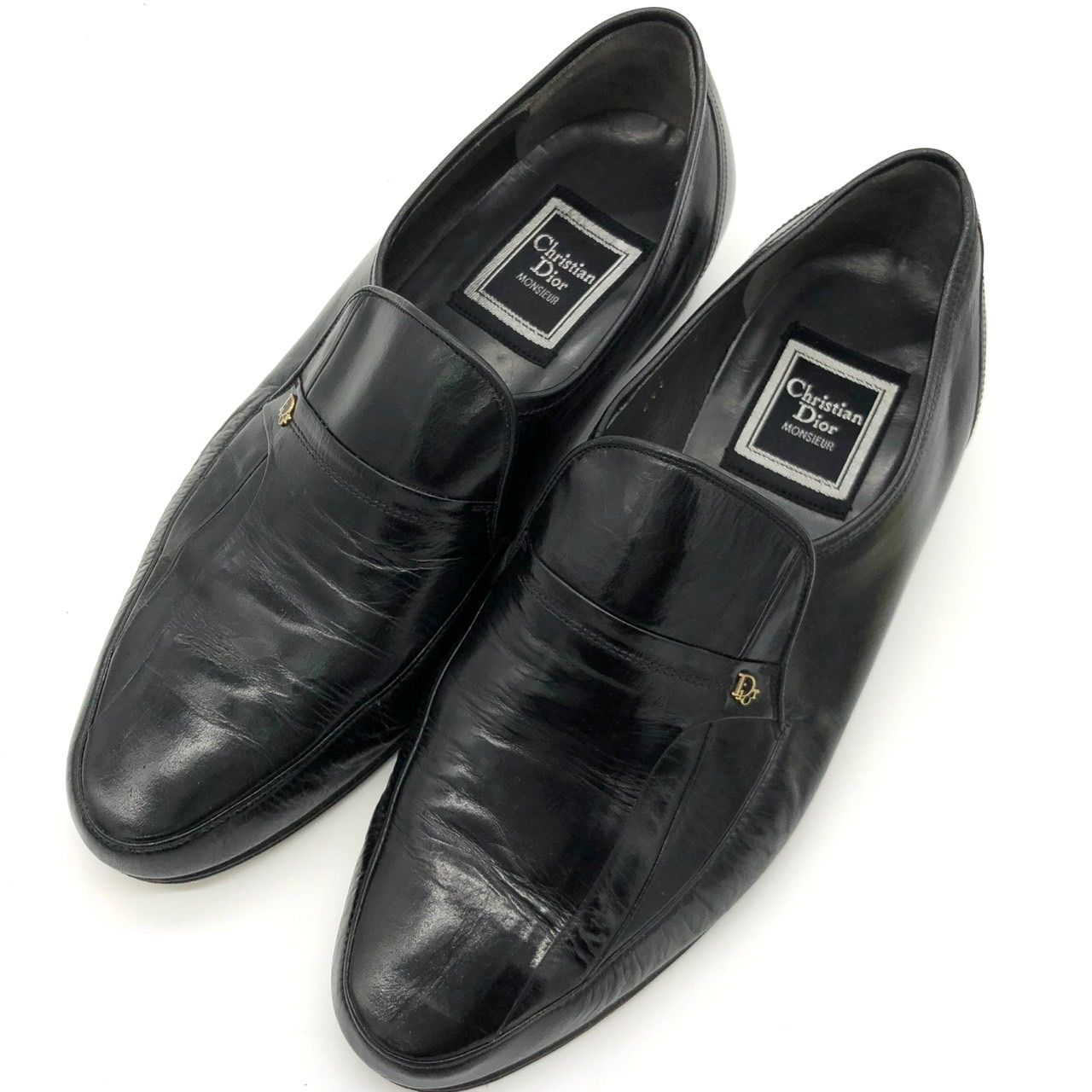 Christian Dior ブラックローファー Christian Dior ブラック ローファー