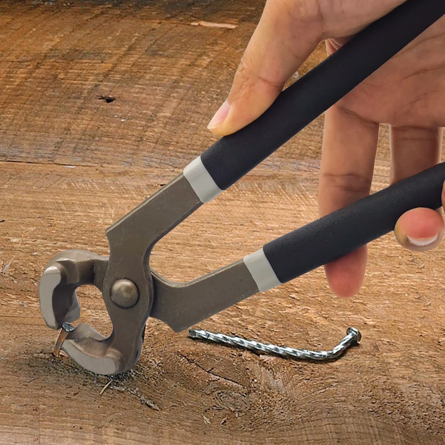 エンドカッター ニッパー 釘抜き ワイヤーカッター 喰い切り くいきり くぎぬき エンドニッパー フレットカッター 工具 BOOSDEN 強力 金属