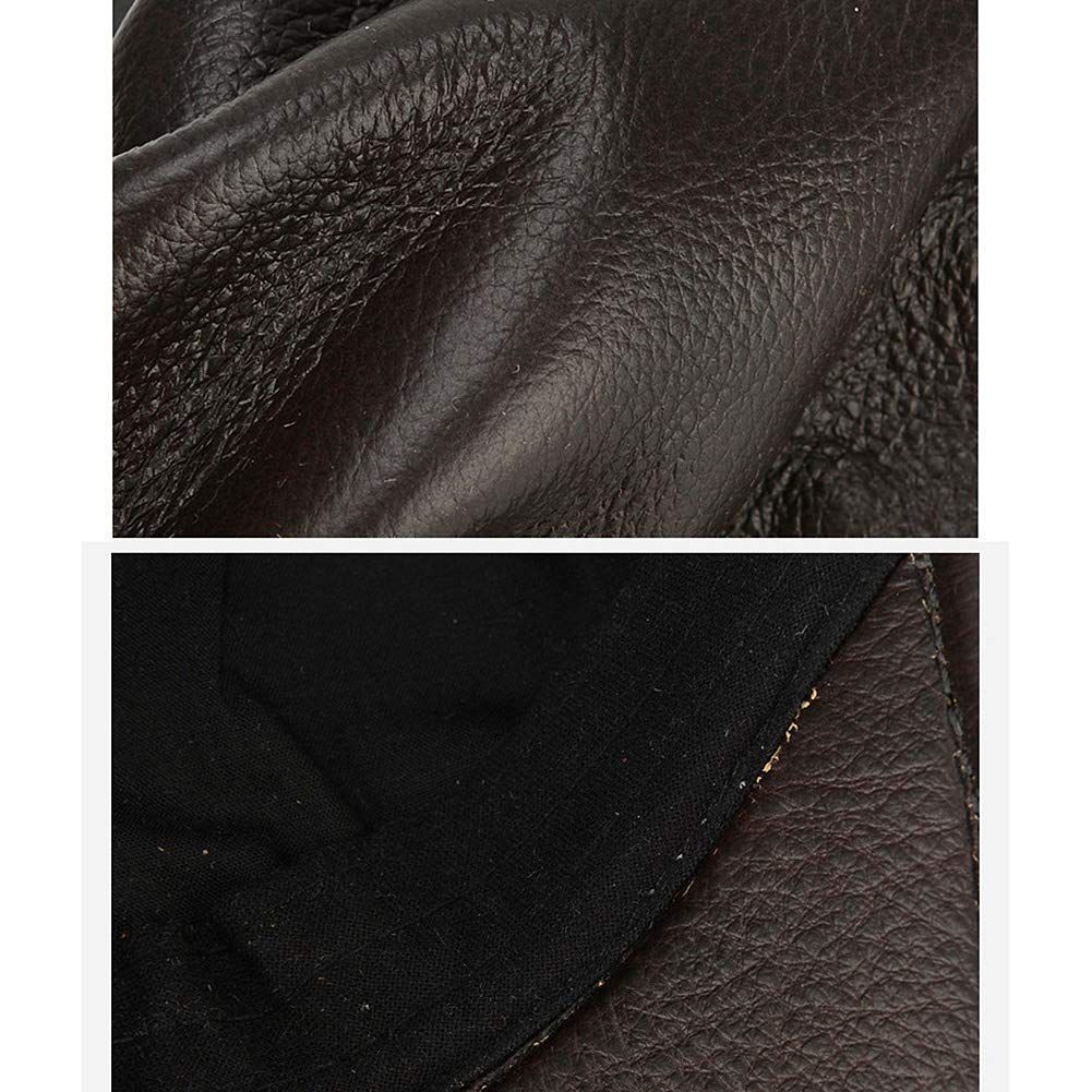 在庫処分 牛革 本革 レザー ハンチング 帽子 キャップ ANMIDA メンズ 秋冬 上品