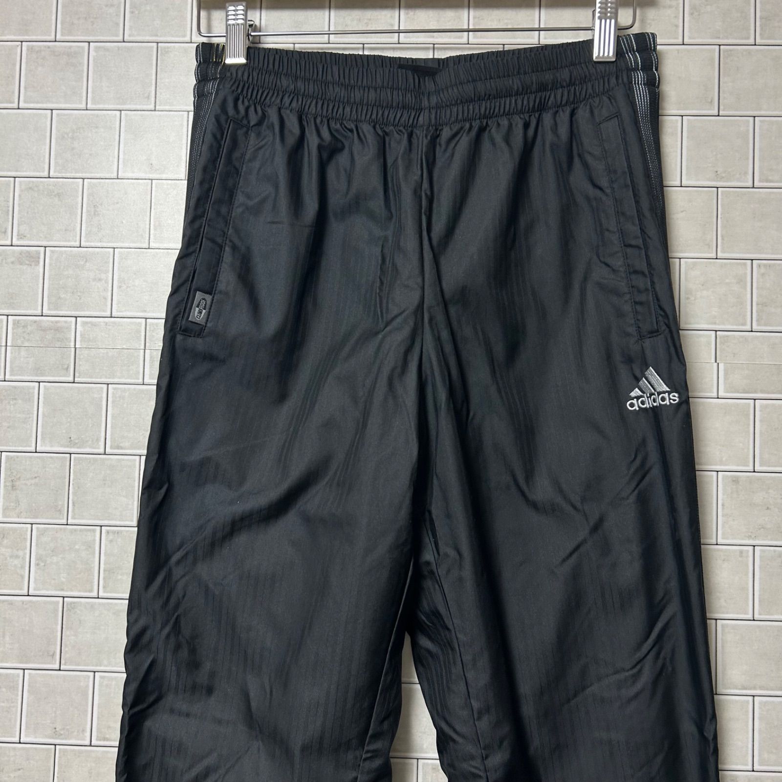 adidas アディダス 万国旗タグ ナイロンパンツ CLIMAPROOF L - メルカリ