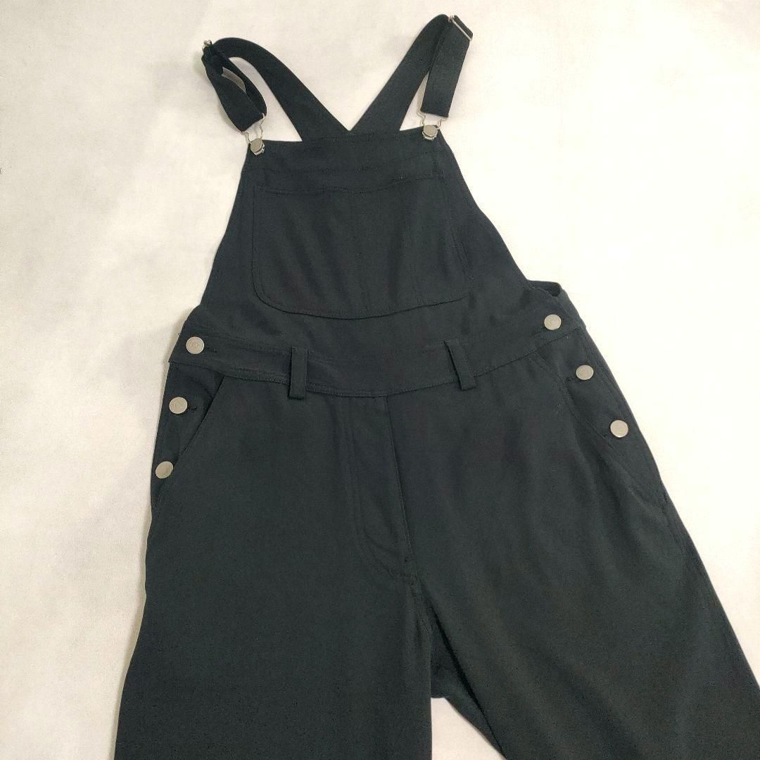 アルディーノアール HARDY NOIR バックサテンジョーゼットサロペット 