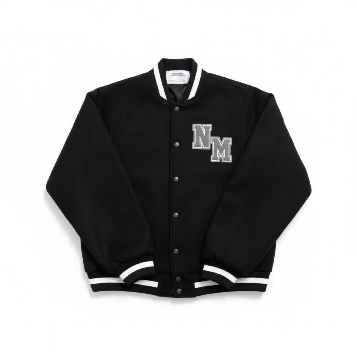 NOMANUAL ノーマニュアル ブラック スタジアム ジャケット L