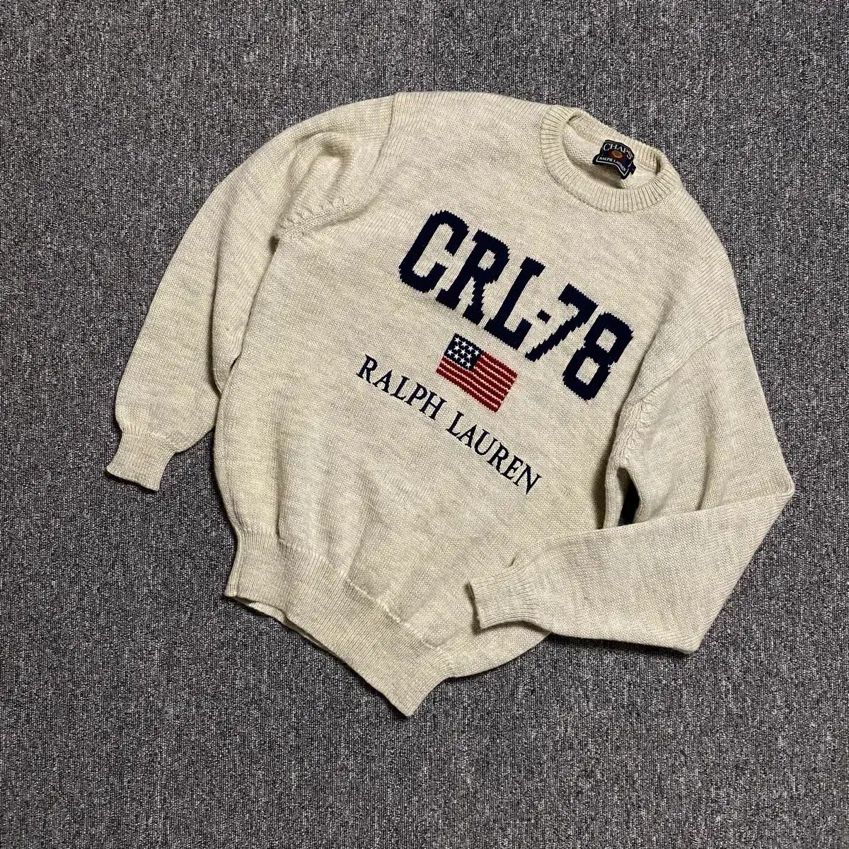 Chaps Ralph lauren オートミール ニット