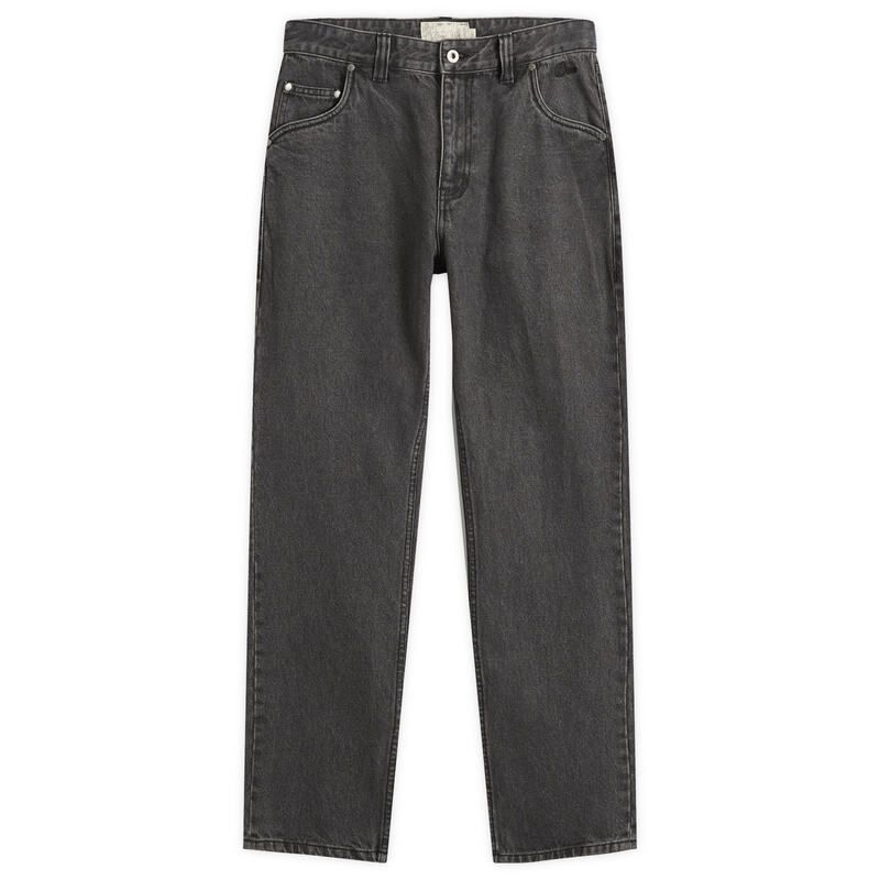 ダイム メンズ ボトムス カジュアルパンツ デニム Dime Straight Denim Pants Faded Black ブラック