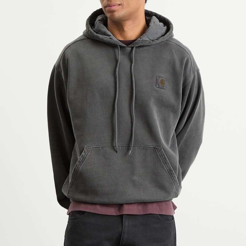 カーハート メンズ アウター パーカー スウェット シャツ Carhartt WIP Hooded Vista Sweatshirt Black ブラック