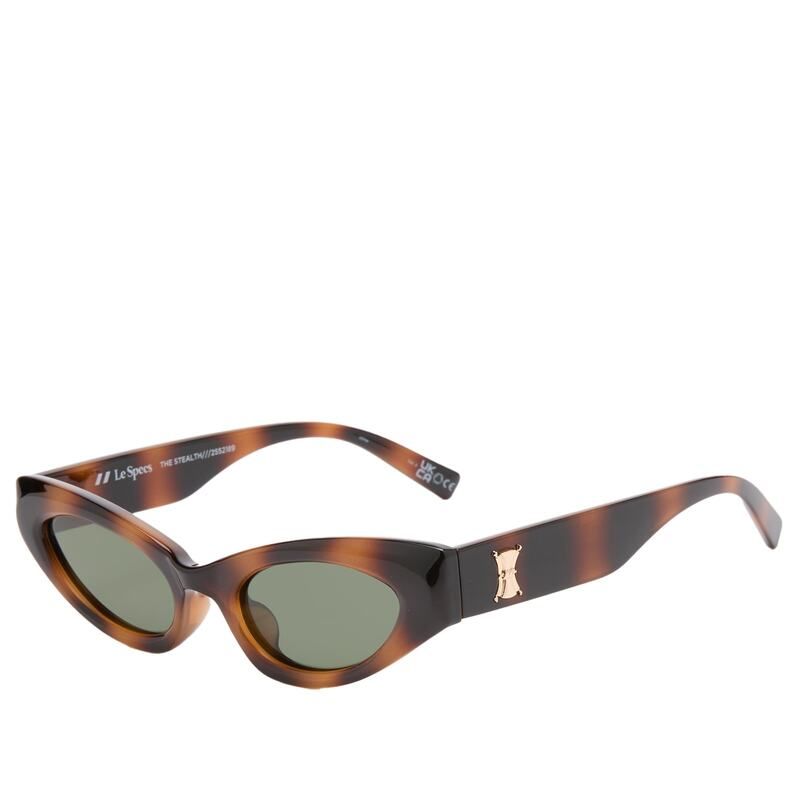 ルスペックス レディース アクセサリー サングラス アイウェア Le Specs The Stealth Sunglasses Ombre Tort Khaki Mono Polarized カーキ