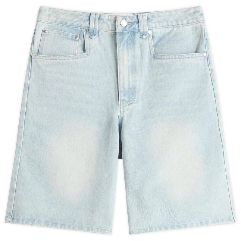 ハウスオブサニー レディース ボトムス ハーフパンツ ショーツ ショートパンツ ダウン デニム House of Sunny Sundown Denim Shorts Light Breeze Wash