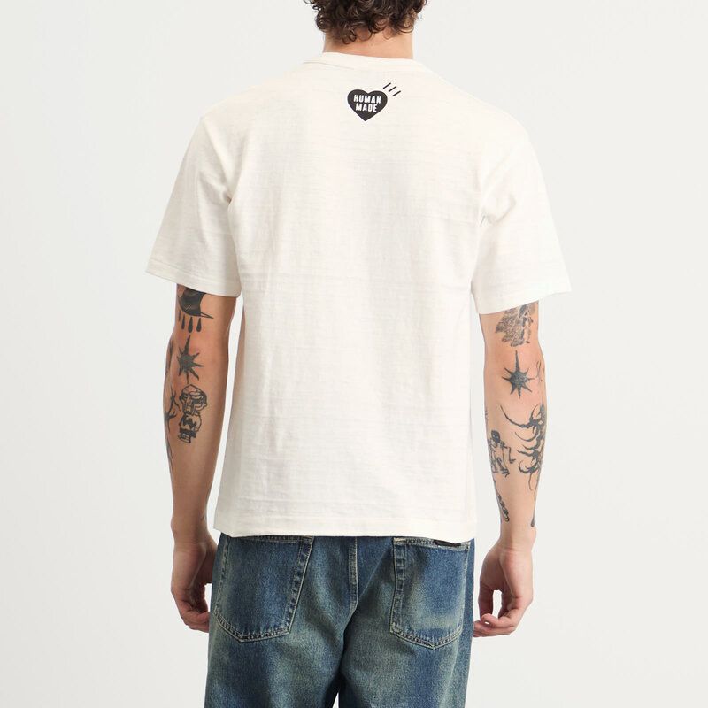  ヒューマンメイド メンズ トップス Tシャツ Human Made Rope ScriptShirt White ホワイト エアサンダー その他 研磨機