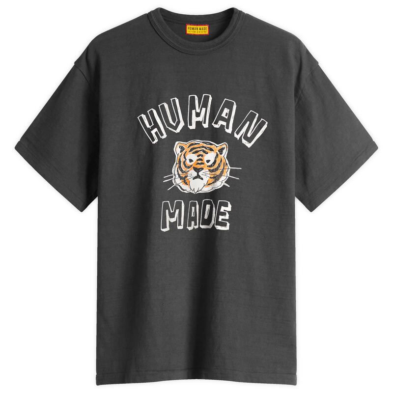 ヒューマンメイド メンズ トップス Tシャツ Human Made Drawn Tiger TShirt Black ブラック