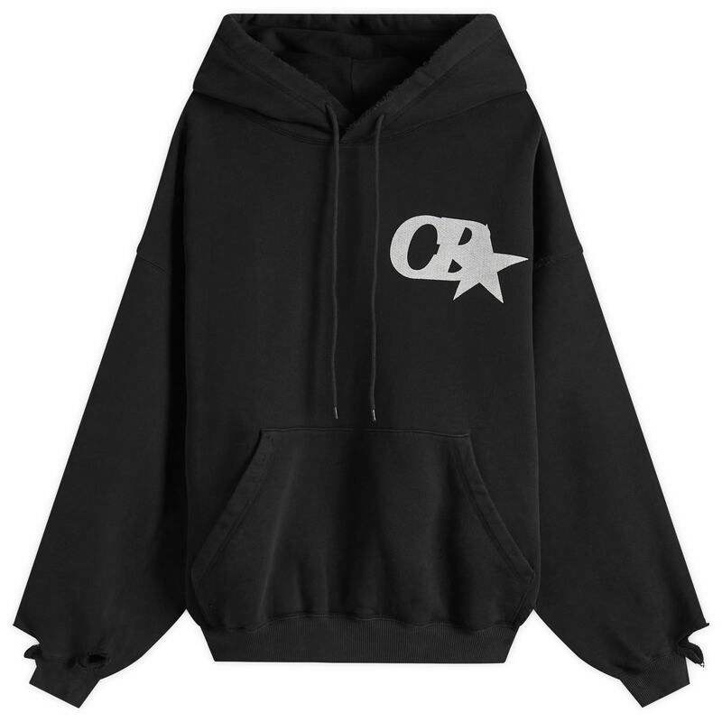コール バクストン メンズ アウター パーカー スウェット Cole Buxton CB Star Distressed Pocket Hoodie Vintage Black ブラック