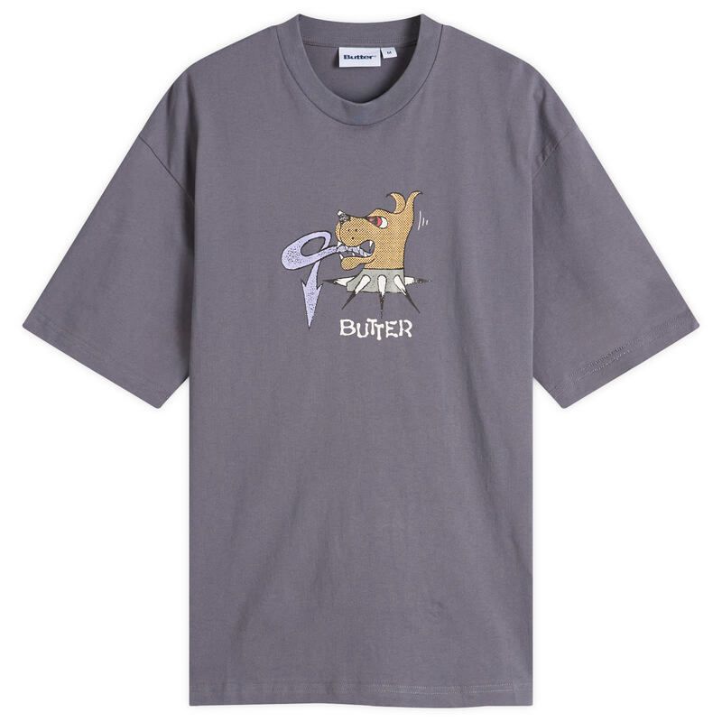 バターグッズ メンズ トップス Tシャツ Butter Goods Canine TShirt Anchor