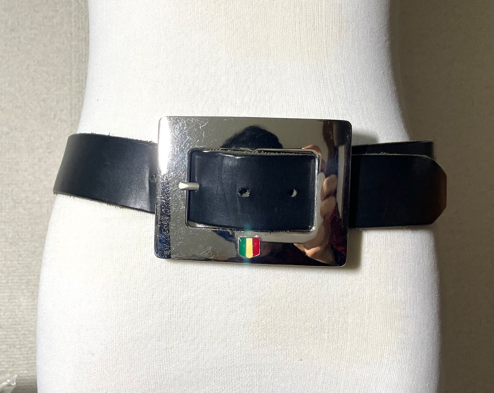 ドルチェ&ガッバーナ ベルト80cm DOLCE&GABBANA ドルチェ&ガッバーナ ラージサイズ スクエアバックル