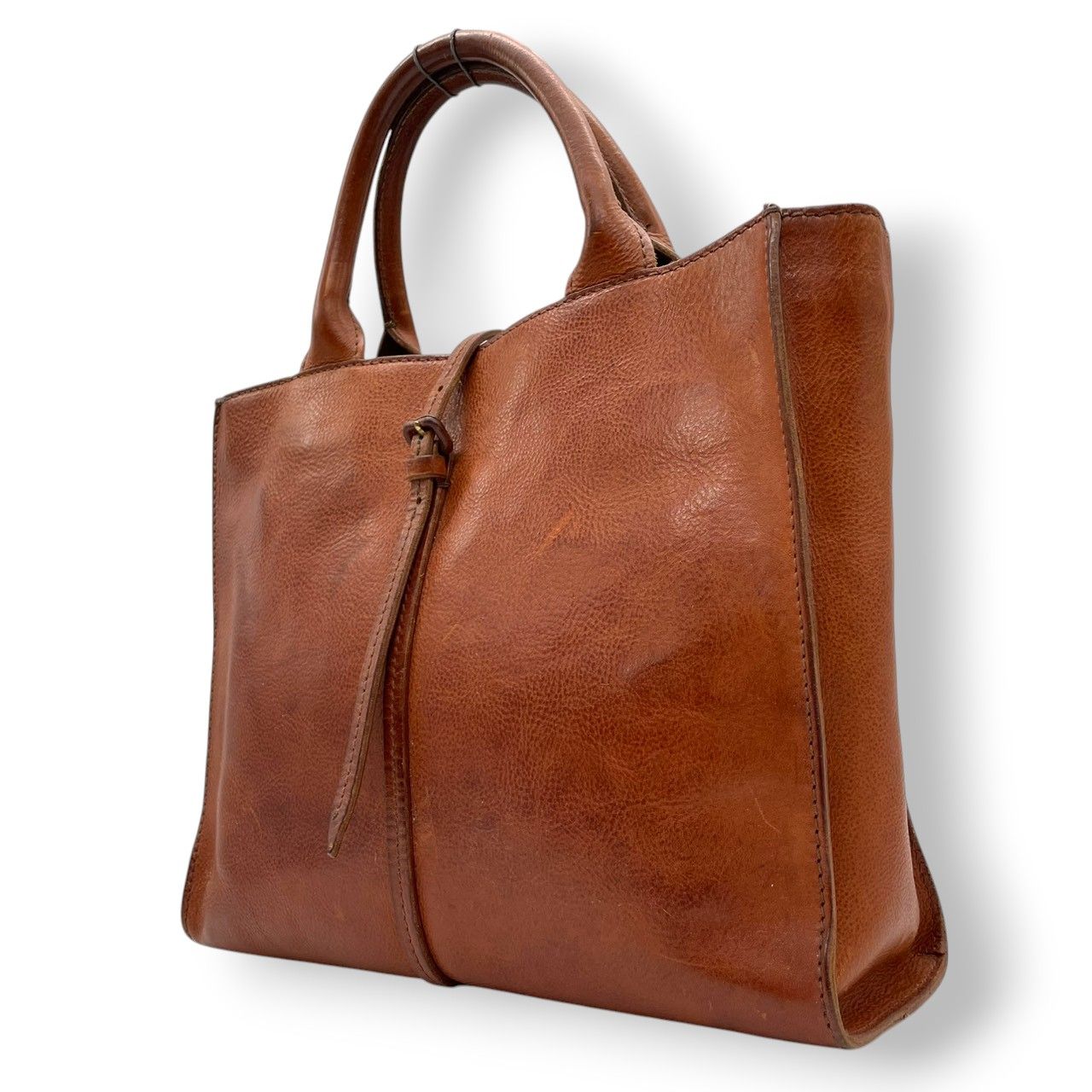 ゲンテン genten トートバッグ ハンドバッグ トスカ レザー 本革