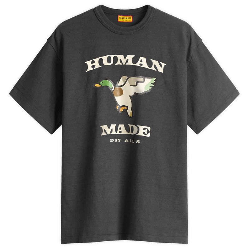 ヒューマンメイド メンズ トップス Tシャツ Human Made Flying Duck TShirt Black ブラック