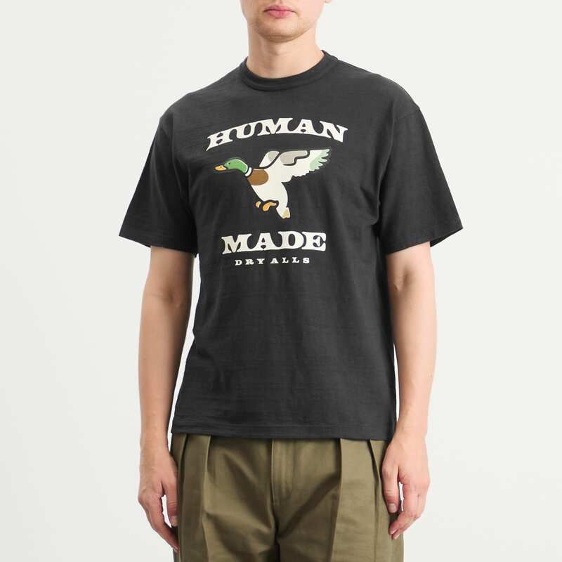 ヒューマンメイド メンズ トップス Tシャツ Human Made Flying Duck TShirt Black ブラック