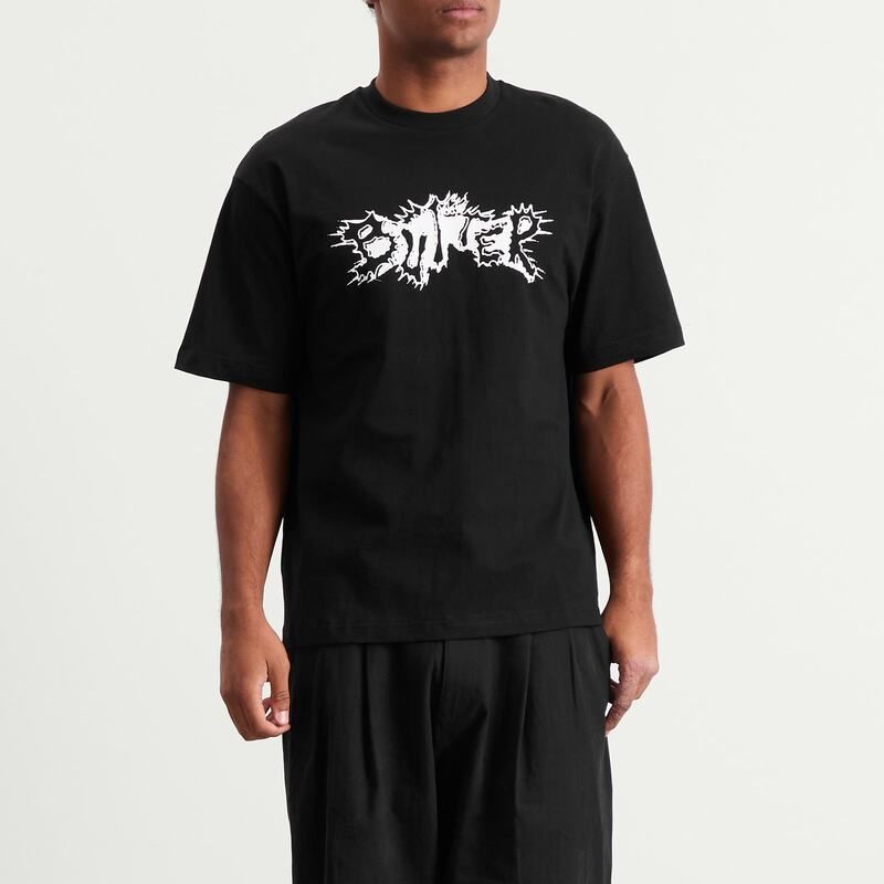 バターグッズ メンズ トップス Tシャツ Butter Goods Eruption TShirt Black ブラック