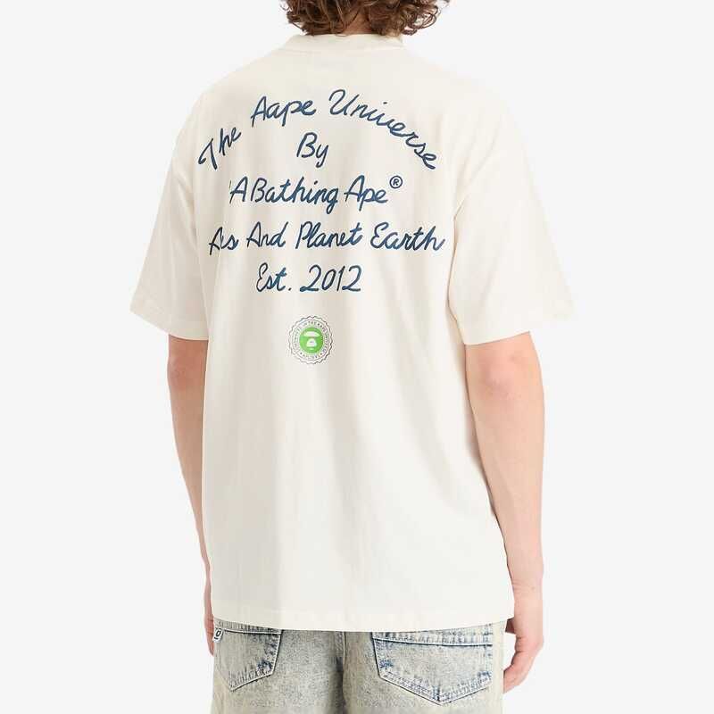 アベイシングエイプ　長袖シャツ　シュプリームコラボ　トップス　ホワイト　XL 楽天市場】A BATHING APE FOOTBALL JERSEY ア ベイシング エイプ