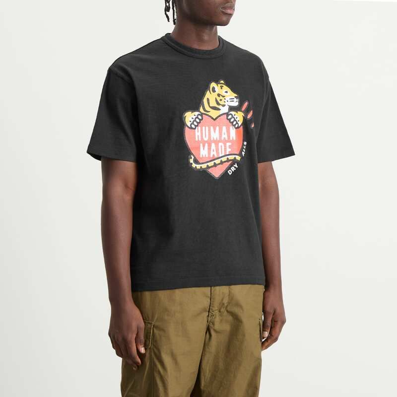 ヒューマンメイド メンズ トップス Tシャツ Human Made Tiger HeartShirt Black ブラック