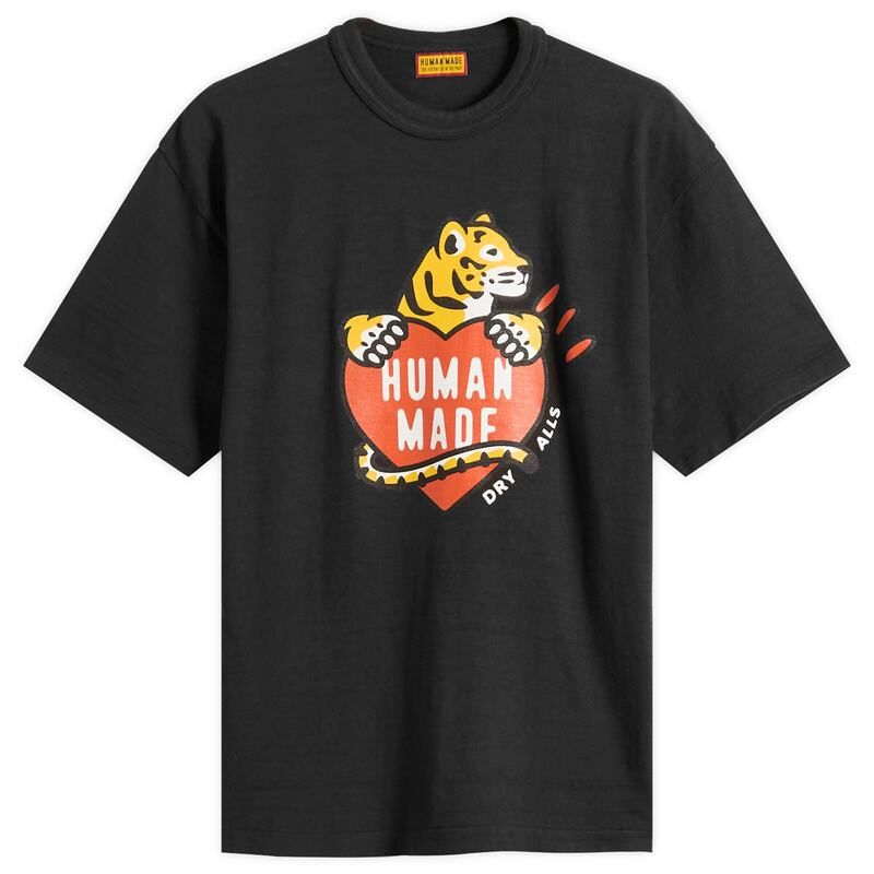 ヒューマンメイド メンズ トップス Tシャツ Human Made Tiger HeartShirt Black ブラック
