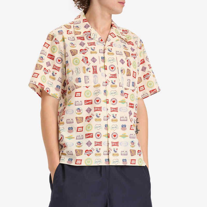 ヒューマンメイド メンズ トップス シャツ Human Made Souvenir Vacation Shirt White ホワイト