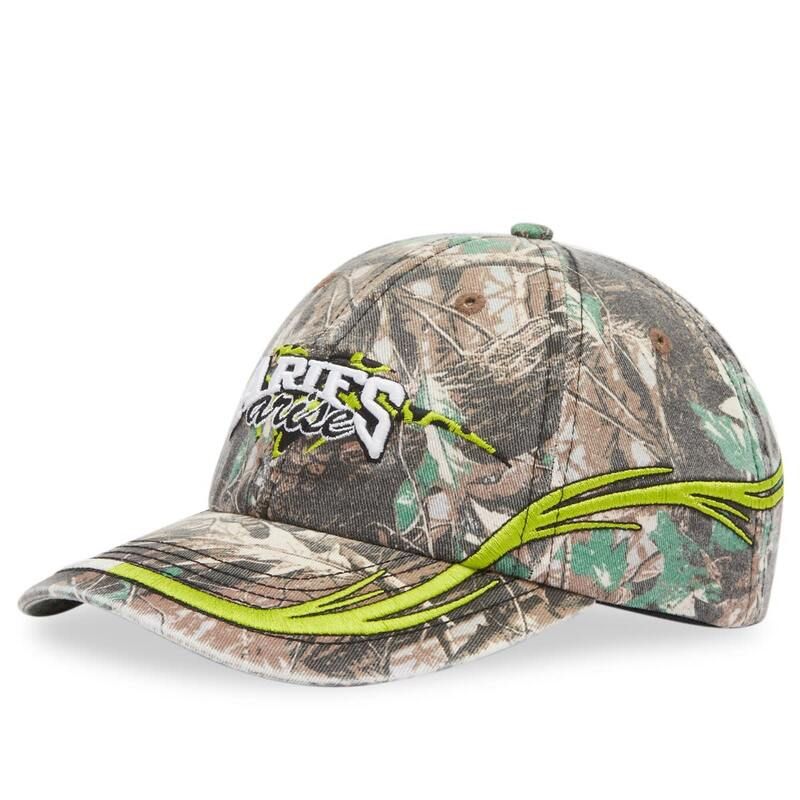 アリーズ メンズ アクセサリー 帽子 キャップ END x Aries Moto Dodgem Cap Black Camo ブラック