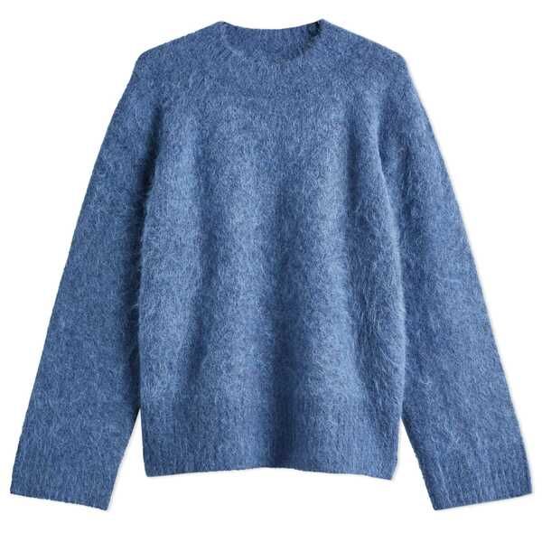 ホルツワイラー レディース アウター ニット セーター Holzweiler Fure Fluffy Sweater Blue ブルー