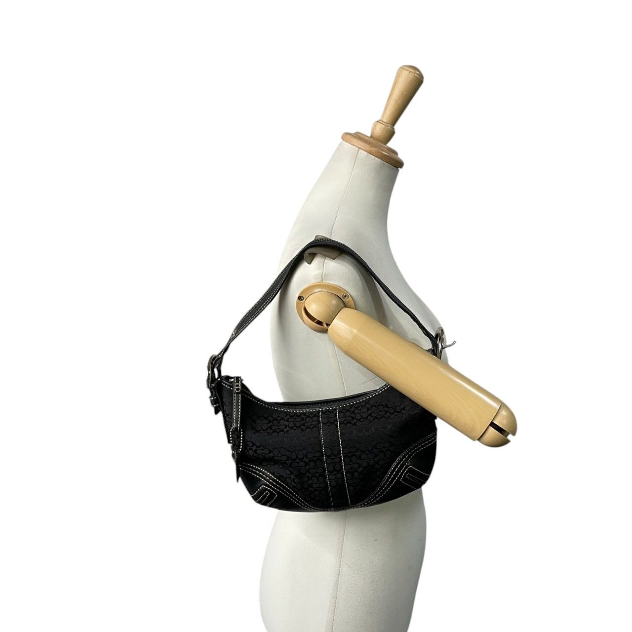 COACH コーチ シグネチャー ソーホー ワンショルダーハンドバッグ ブラック コーチ COACH ソーホー ミニシグネチャー ショルダーバッグ