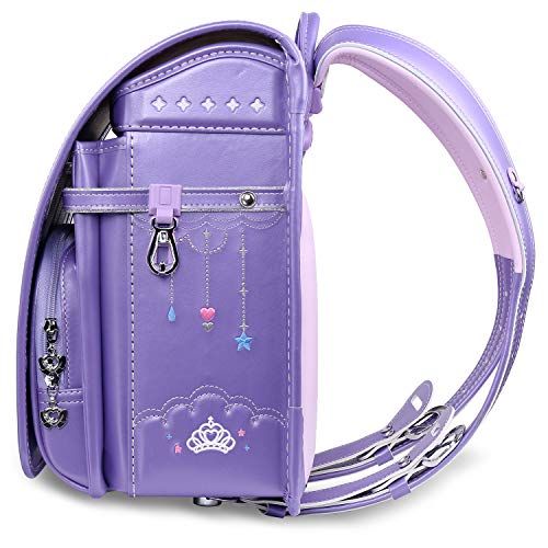 新品】ランドセル/女の子/最新リュクスお姫様・王冠デザイン/ツヤあり