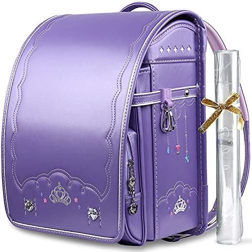 人気可愛いランドセル/女の子/最新リュクスお姫様・王冠デザイン/ツヤあり 新品】ランドセル/女の子/最新リュクスお姫様・王冠デザイン/ツヤあり