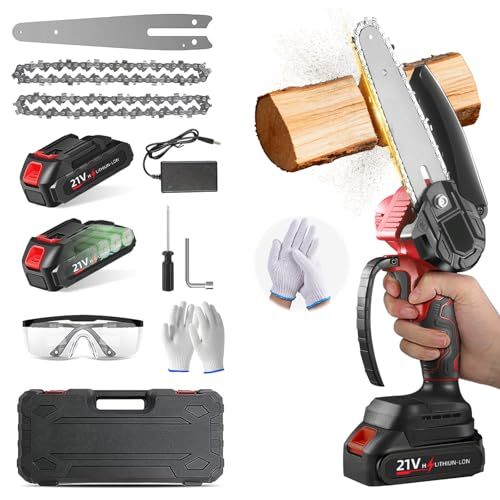チェーンソー 充電式 造園会社監修?高効率ブラシレスモーター?2026新登場 4 5 Ahバッテリー 省エネ 電動式 1 KG軽量 550 W大出力 強力 ミニ 小型 ハンド式 安全ロック コードレス 切断径15 cm cbb 868 ed