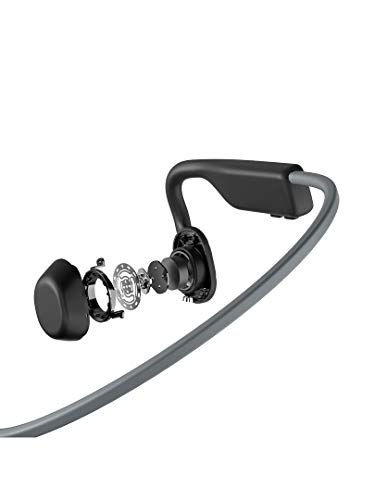 Aftershokz OpenMove 骨伝導 ワイヤレス イヤホン アフターショックス Bluetooth マイク付き ブルートゥース スポーツ 防水 防塵 IP 55 Slate Grey 8 b 60 7 a 0