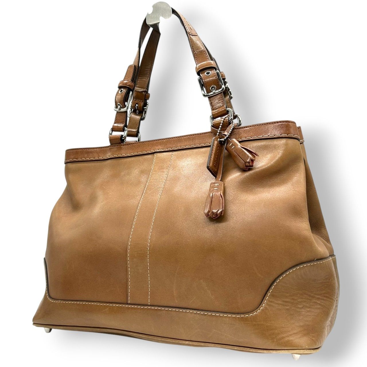 コーチ COACH ハンドバッグ トートバッグ 7468 レザー 本革 グラブ