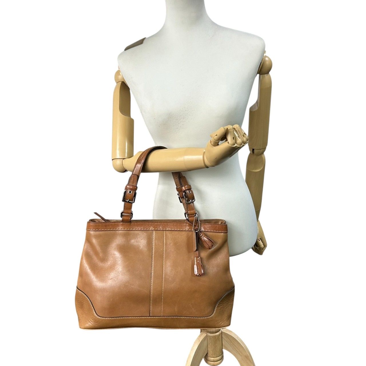 コーチ COACH ハンドバッグ トートバッグ 7468 レザー 本革 グラブ