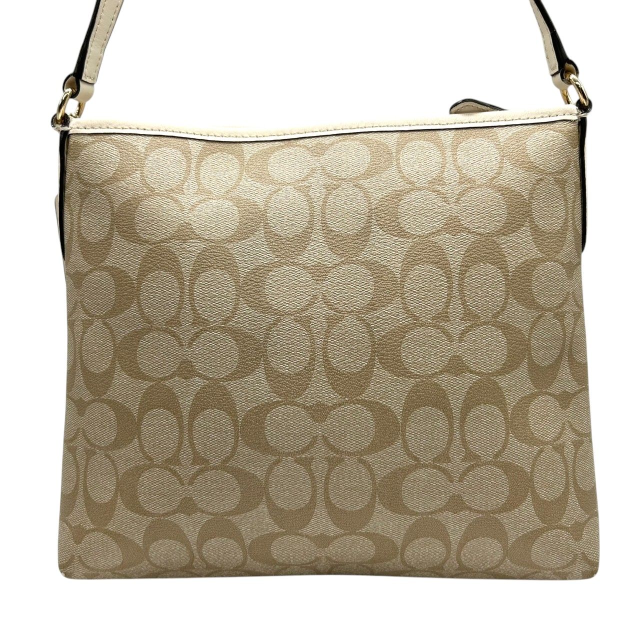 美品 コーチ COACH ショルダーバッグ 斜め掛け可 ファイルバッグ