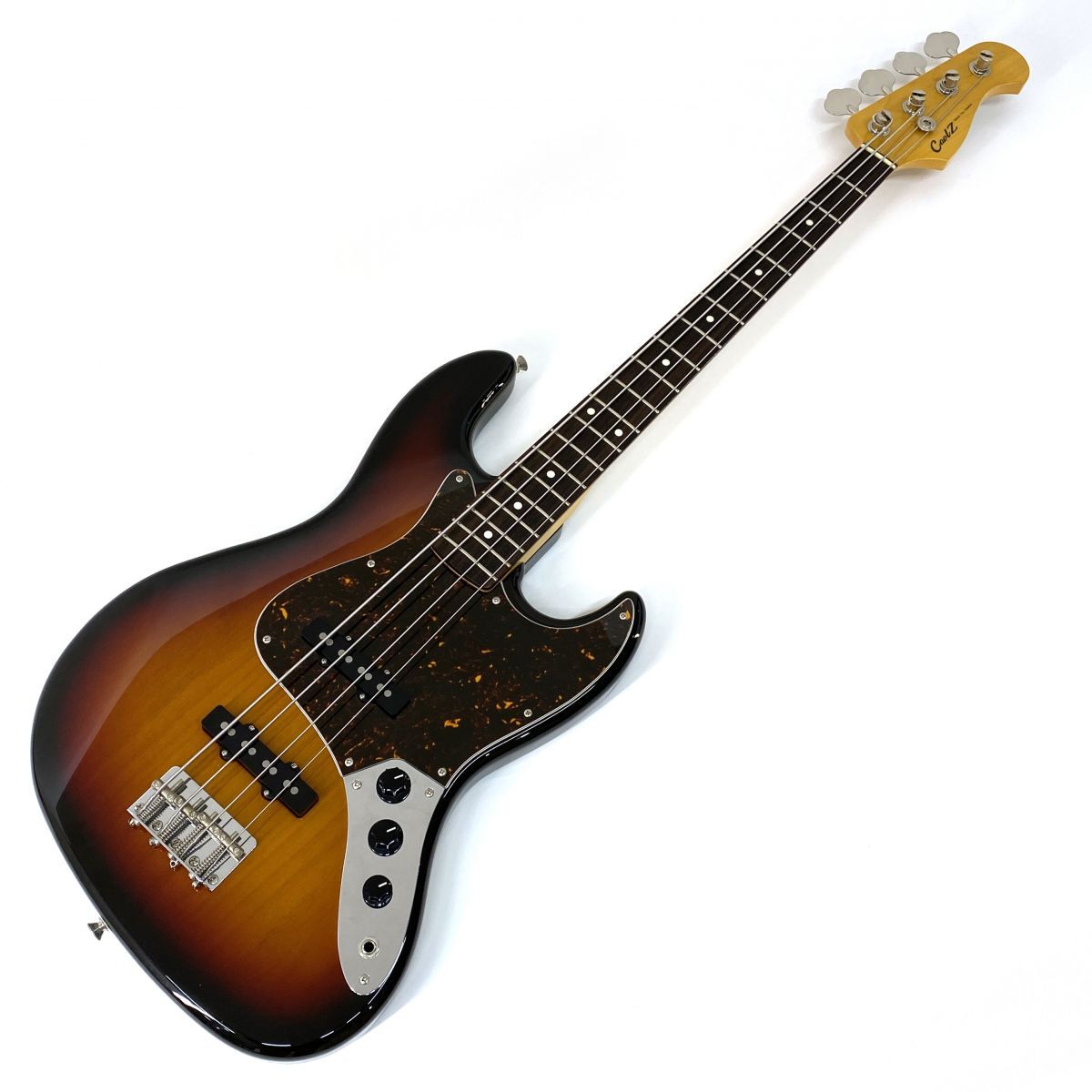 Coolz ZJB ジャズベース　エレキベース アウトレット特価】 CoolZ ZJB-V/R LPB(レイクプラシッドブルー) 純