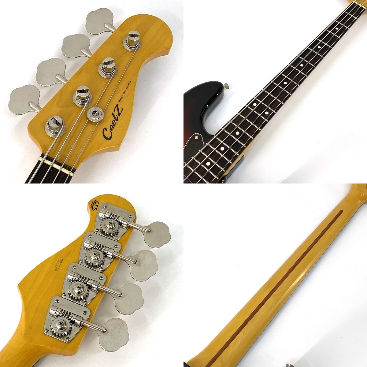 Cool Z クールジー ZJB-M1R 3TS ジャズベース エレキベース ※中古