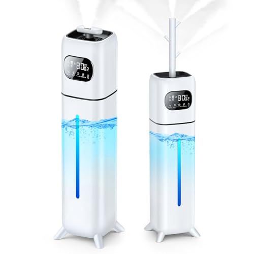 加湿器 大容量 10 L 2025冬新モデル 多重除菌浄化 2 WAY吹出しノズル ハイブリッド式加湿器 上から給水 知能恒湿 3段階ミスト量 加熱式 超音波式 パワフル加湿 マイナスイオン UVライト 高温除菌 空気清浄 12 Hタイ c 16 bdaa 0