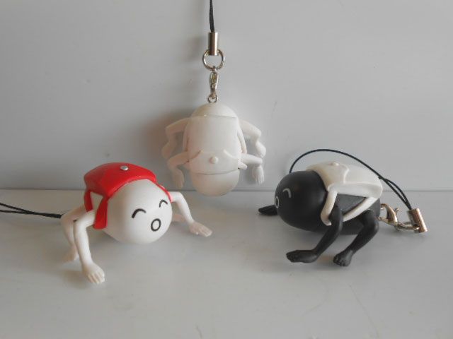 ♯Jvi 08 AZうもおホモゥくもおフィギュアストラップ全6種