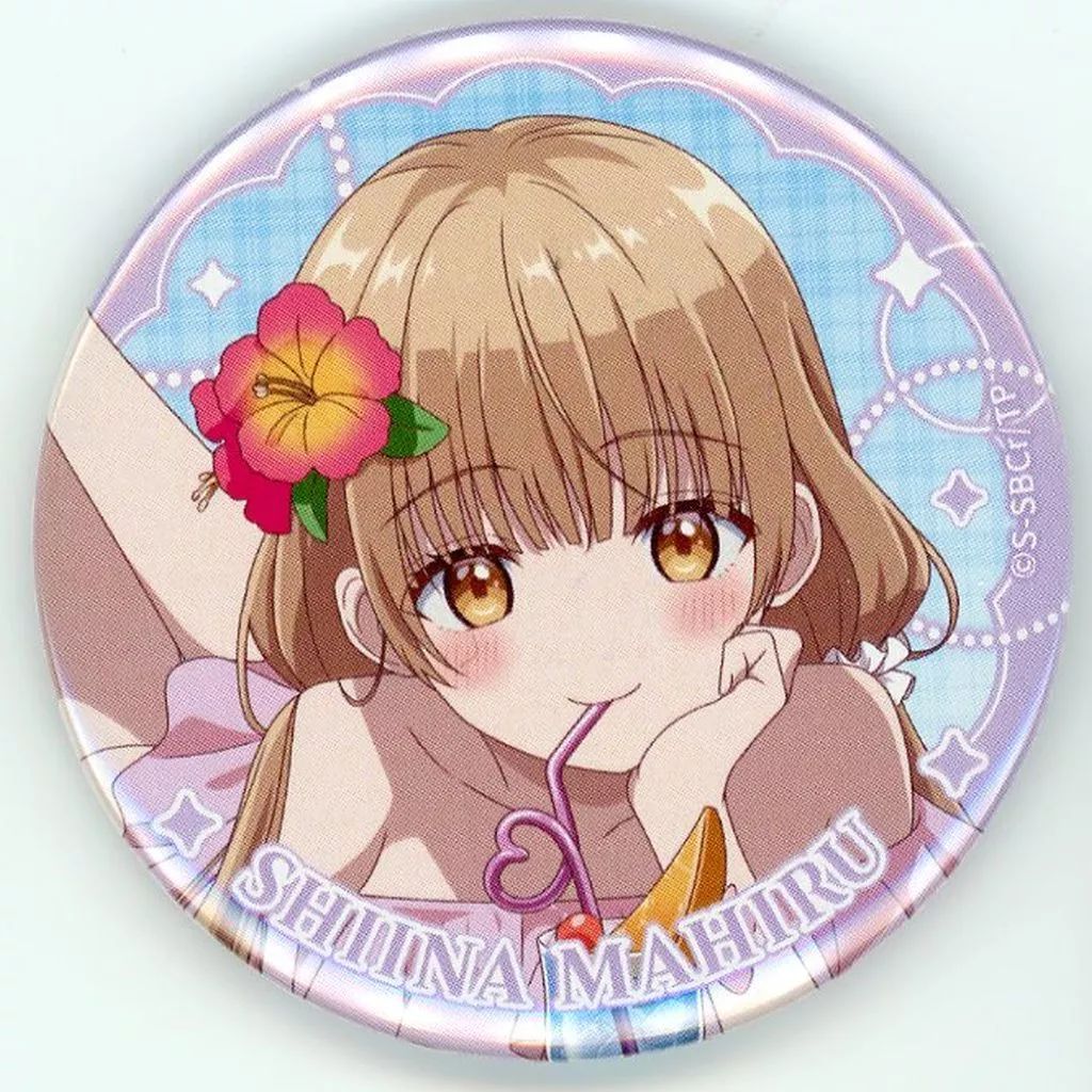 中古】バッジ・ピンズ 椎名真昼C 缶バッジ 「DMMスクラッチ! TVアニメ