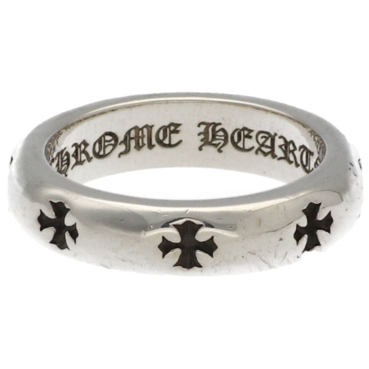 CHROME HEARTS クロムハーツ ネガティブCHプラスリング 16 5号 SV 925 シルバー 指輪 アクセサリー RS
