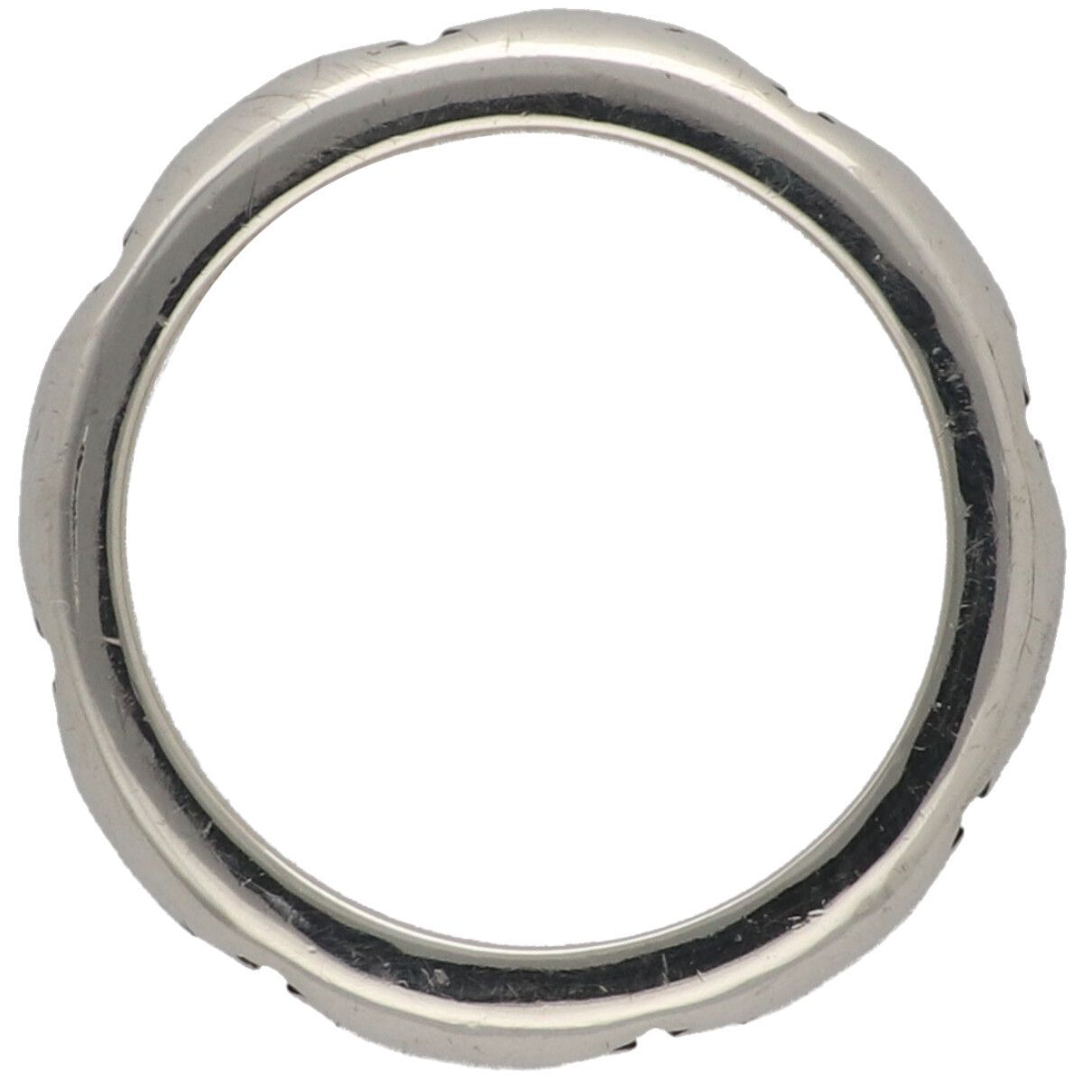 中古】 CHROME HEARTS クロムハーツ ネガティブCHプラスリング 16.5号 