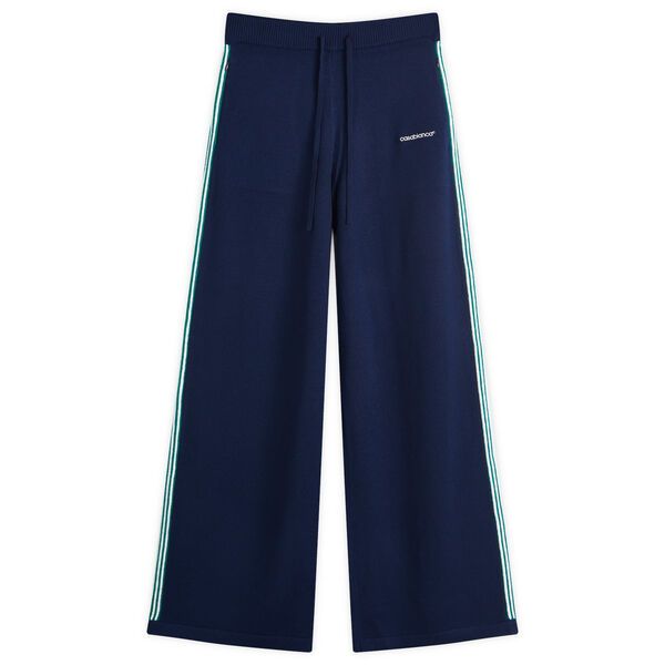 カサブランカ レディース ボトムス カジュアルパンツ Casablanca Tennis Trousers Navy Green ネイビー
