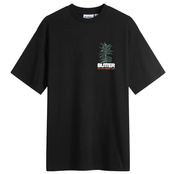 バターグッズ メンズ トップス Tシャツ Butter Goods Earth TShirt Black ブラック