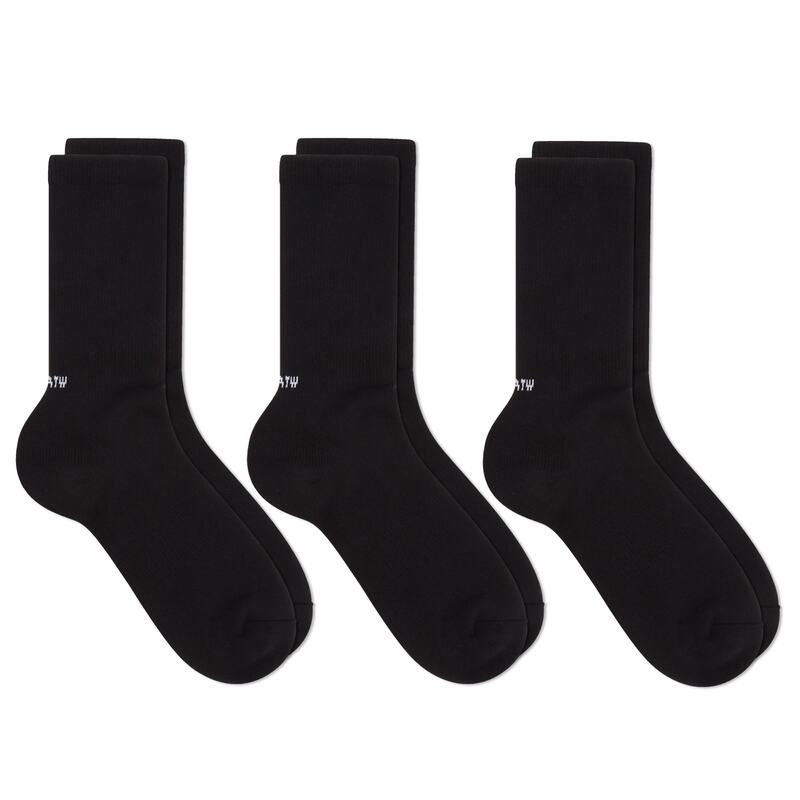 ダブルタップス メンズ アンダーウェア 靴下 WTAPSkivviesocks 3 Pack Black ブラック
